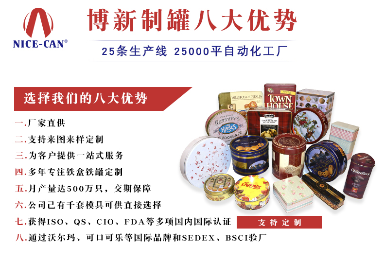 鐵盒加工廠-橢圓形化妝品鐵盒